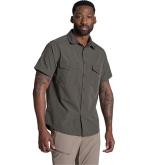 Craghoppers Heren Kiwi II Shirt Met Korte Mouwen (Cederhout)