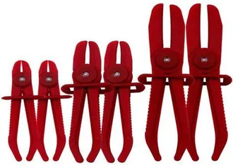 OEM Juego De 6 Abrazaderas Para Mangueras De Combustible Msbd, Abrazaderas Rojas, Herramienta Para Abrazaderas De Mangueras Flexibles, Alicates Para Abraz
