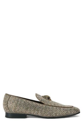 Kurt Geiger Hugh 2 Houndstooth Loafer in Gold at Nordstrom, Size 10.5
