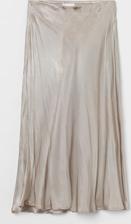 H&M Wadenlanger Jupe - Brown