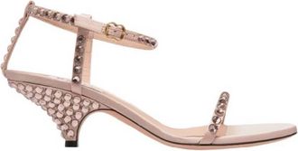 Bally Katy Crystal Embellished Heeled Sandals, Brand Size 36 ( US Size 5.5 )