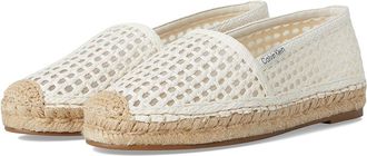 Calvin Klein Presley Womens Sandals White : 7.5 M, Leather/Rubber