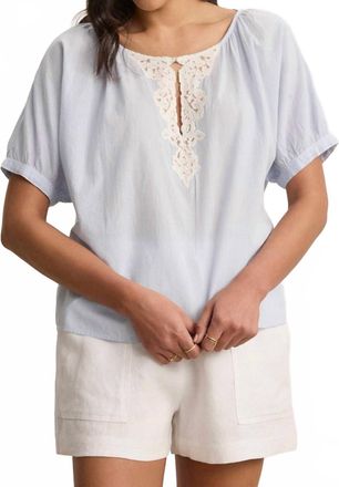 Velvet Penelope Top In Blue