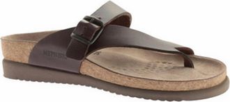 Mephisto Womens Helen Sandal In Chestnut