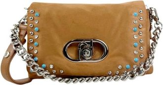 Liu Jo La Puffy M Crossbody - Dames - Schoudertassen - Bruin - ONE Size - Polyester - Tassen