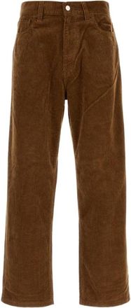 Carhartt Work in Progress Landon Pant - Heren - Straight fit broeken - Bruin - W33 - Katoen - Broeken