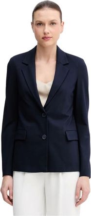 Benetton Blazer de corte regular - Jackets - Mujer - Azul - S