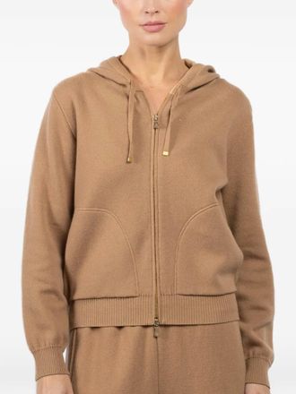 Eleventy hooded zip sweater - Bruin