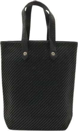 Herm&egrave;s Pre-owned Amedaba Diago PM Handbag Tote Black - Dames - Vintage Handtas - Zwart - ONE Size - Leer - Vintage