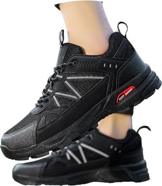 Generic Trainers Men Running Shoes Mens Air Mesh Slip On Walking Shoe Breathable Lightweight Trainer Water Trail Gym for Fitness Wide Fit A Must-Have Fashioni