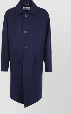 Dries Van Noten single breasted coat