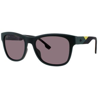 Lacoste Mens Grey Rectangular Sunglasses L6043S301