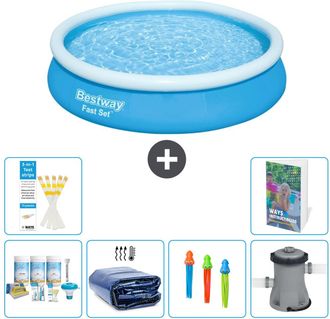 Bestway Piscina Bestway Fast Set Redonda - 366x76 Cm - 7-piezas S108