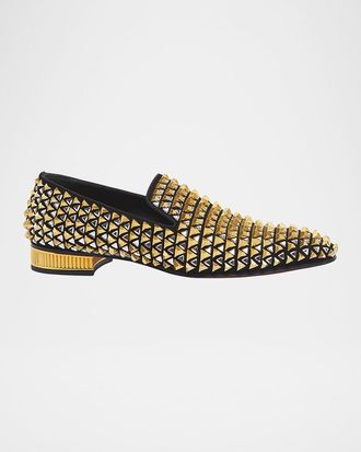 Christian Louboutin Mens Croconaki Loafers