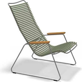 Houe CLICK Outdoor Lounge Chair, olivgrün