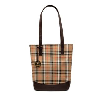 Burberry Pre-owned Burberry Haymarket Check Canvas Tote Ladies E482EVQR1AQZ5QFB