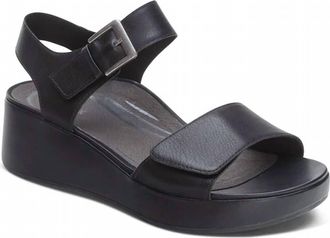Aetrex Women Ariel Sandal In Black