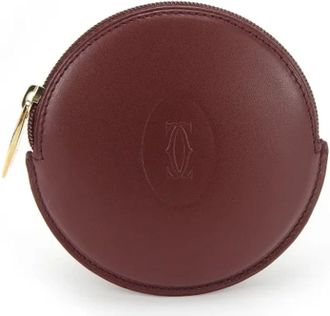 Cartier Pre-owned Wallets, female, Brown, Size: ONE SIZE Pre-owned Leather wallets