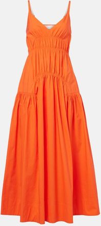 Proenza Schouler White Label Michelyn cotton-blend maxi dress
