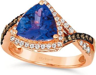 Le Vian Ladies Tranquility Cocktail Rings set in 14K Strawberry Gold WJPT 1