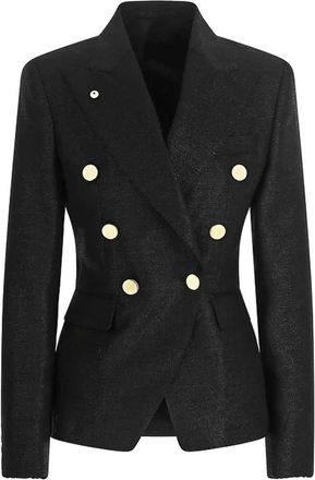 L.B.M. 1911 L. B.M 1911 Ilaria Black Lurex Jacket