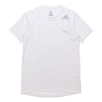 adidas Sports Gym Round Neck Short Sleeve White CW3928