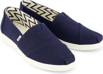 Toms Alpargata Plus Jute Dames Marineblauwe Espadrilles
