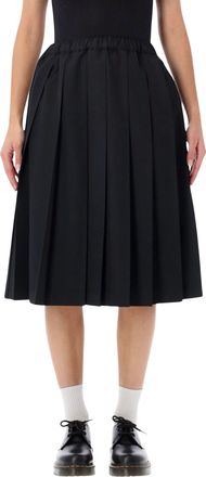 Comme Des Gar&ccedil;ons Pleated Midi Skirt