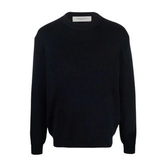 Golden Goose Jersey de cuello redondo - Knitwear - Hombre - Azul - S