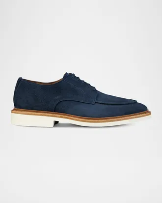 Allen Edmonds Men & apos;s Henderson Suede Low-Top Sneakers