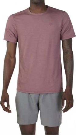 Fox Rep Short Sleeve Tee In Cordovan Red