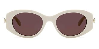 Bulgari BV40007I 25A Womens Sunglasses White Size 52