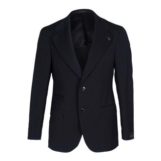 Gabriele Pasini Kostuums, Heren, Zwart, S, Wol, Enkelrijig pak