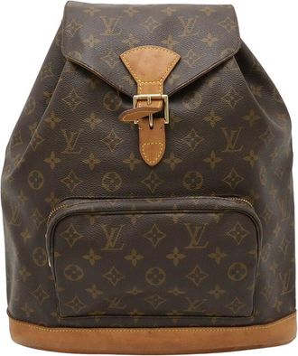 Louis Vuitton Monogram Montsouris Gm Backpack (Authentic Pre-Loved)