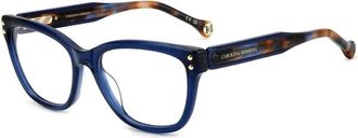 Carolina Herrera Dames, Accessoires, Blauw, Maat: 54 MM