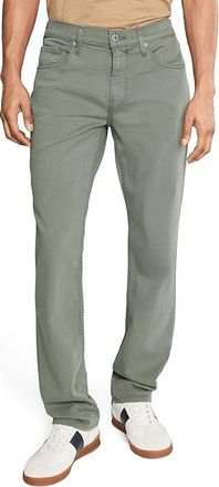 Paige Federal Transcend Slim Straight Fit Pants Mens Casual Pants Natural Stone : 30 33.5, Cotton/Denim/Polyester