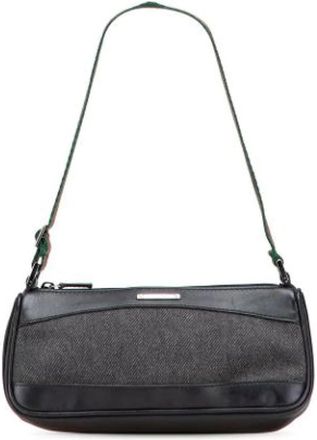 Gucci Pre-owned Shoulder Bags, female, Black, Size: ONE SIZE Pre-owned Leather gucci-bags