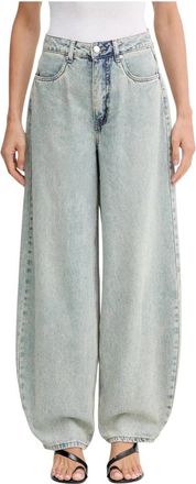 Gestuz Loose-fit Jeans - Dames - Loose Fit Jeans - Blauw - W30 - Katoen - Jeans