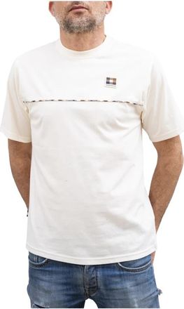 Aquascutum T-Shirts - Heren - T-shirts - Beige - M - Tops
