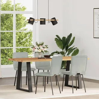 vidaXL Mesa Consola De Madera Maciza De Acacia 150x30x75 Cm Vidaxl