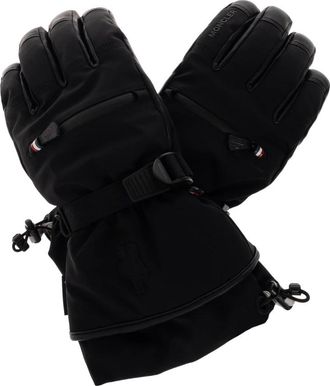 Moncler Grenoble x Reusch Skihandschoenen - Heren - Handschoenen - Zwart - S - Leer - Accessoires