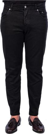 Siviglia Slim-fit Jeans - Heren - Slim Fit Jeans - Zwart - W31 - Katoen - Jeans