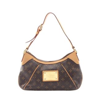 Louis Vuitton Pre-owned Thames PM Monogram Schoudertas - Dames - Pre-owned - Bruin - Maat: ONE Size Leer