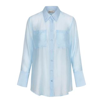MY ESSENTIAL WARDROBE Camicia - - Blouses & Shirts - Donna - Blu - L