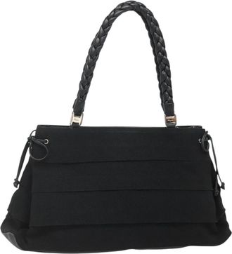 Ferragamo Vala Tote Canvas Canvas Tote Bag Bag (Pre-Owned)