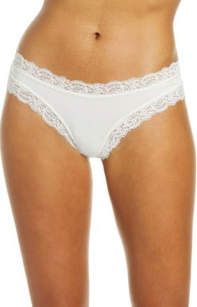 Fleur't Iconic Thong in Chantilly at Nordstrom, Size X-Small