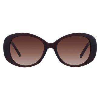 Guess Brown Gradient Round Ladies Sunglasses GF00058 48F 54