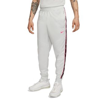 Nike Nike Mens M NSW Repeat SW Pk Jogger Trousers, Summit White/Summit White/Hyper Pink, XS