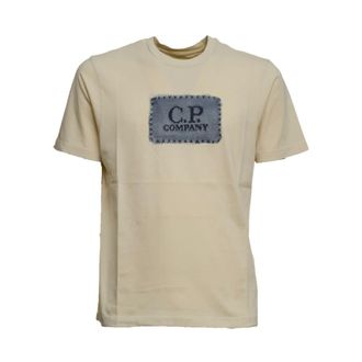 C.P. Company C.p. Company, Heren, Tops, Beige, Maat: XL Jersey