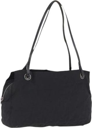 Fendi Pre-owned Zucca Canvas Tote Bag - Dames - Vintage Schoudertas - Zwart - ONE Size - Vintage